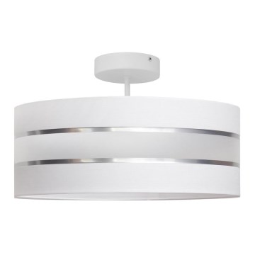 Lestenec na drogu HELEN 3xE27/15W/230V bela/sijajni krom