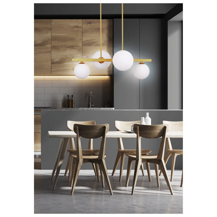Lestenec na drogu KAMA 4xG9/28W/230V