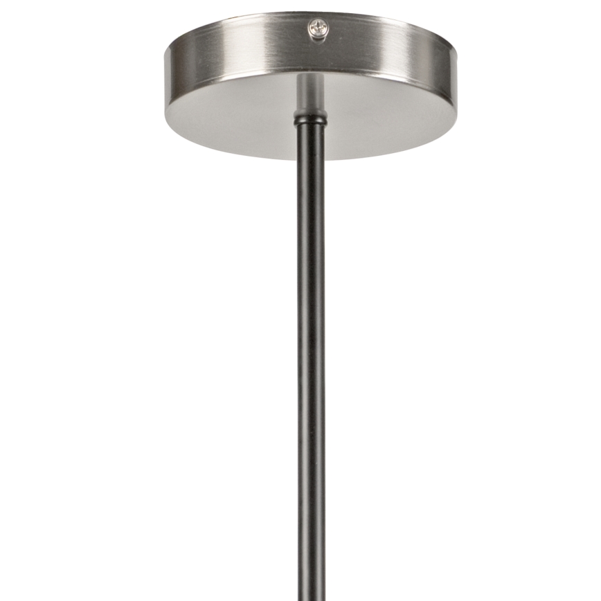 Lestenec na drogu LILOU 6xE14/5W/230V mat krom/dimna