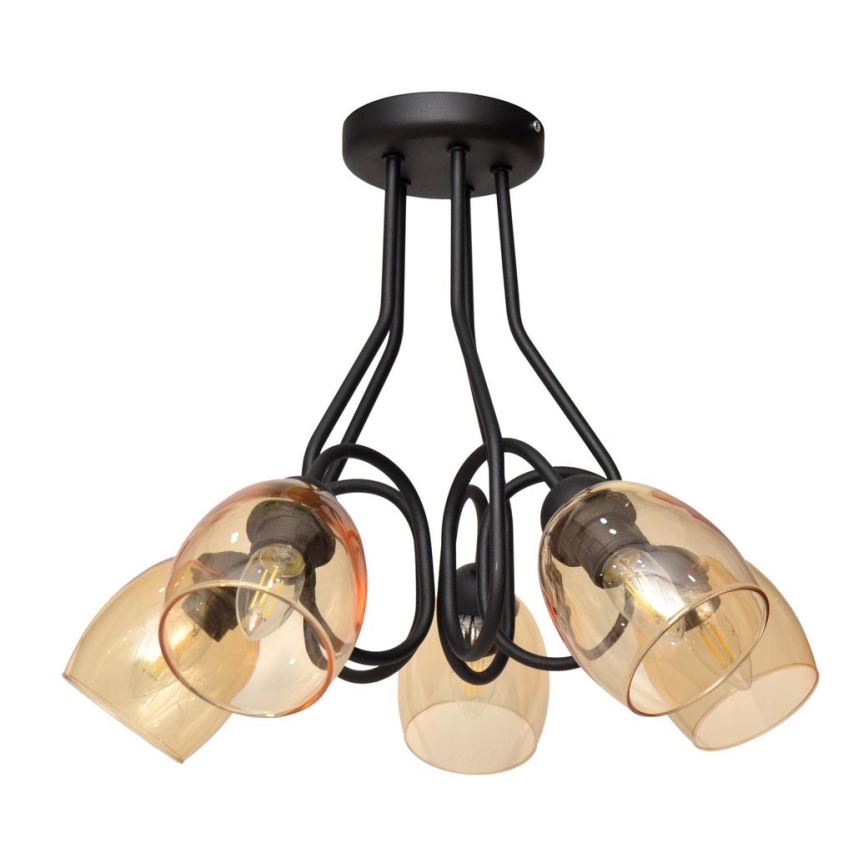 Lestenec na drogu MARIETTA 5xE27/15W/230V