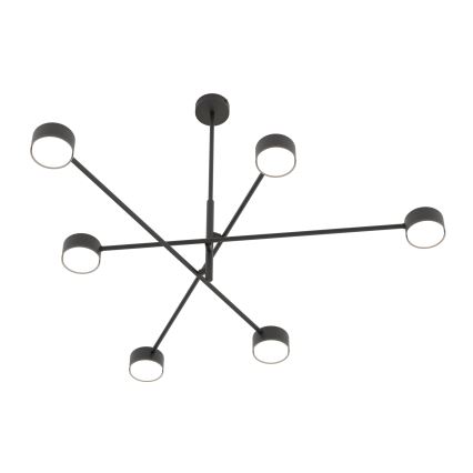 Lestenec na drogu NATSU 6xGX53/12W/230V črna