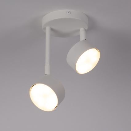 Lestenec na drogu NEMO 2xGX53/12W/230V bela