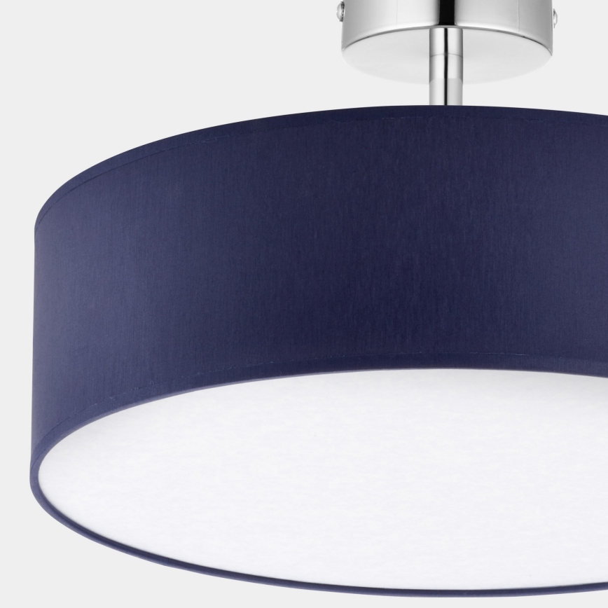 Lestenec na drogu RONDO 4xE27/15W/230V pr. 40 cm modra