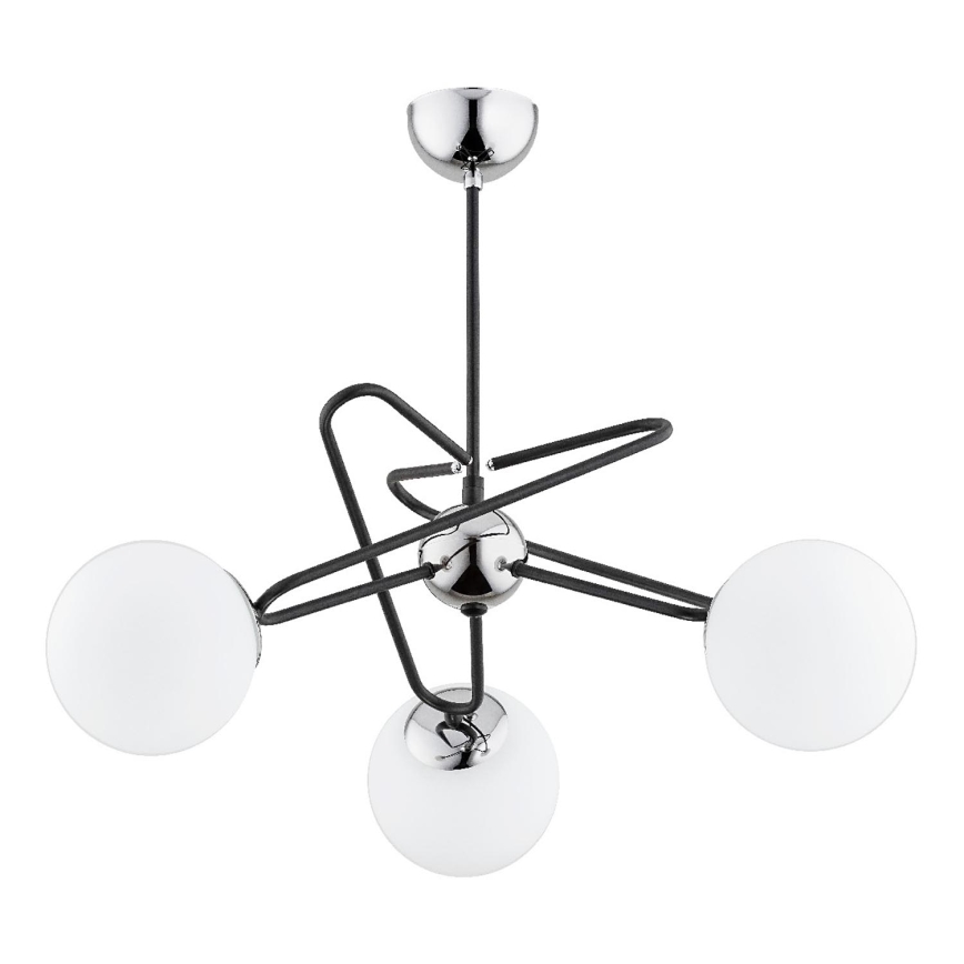 Lestenec na drogu SAGITO 3xE14/10W/230V krom