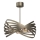 Lestenec na drogu SPARKLE 4xE27/15W/230V medenina