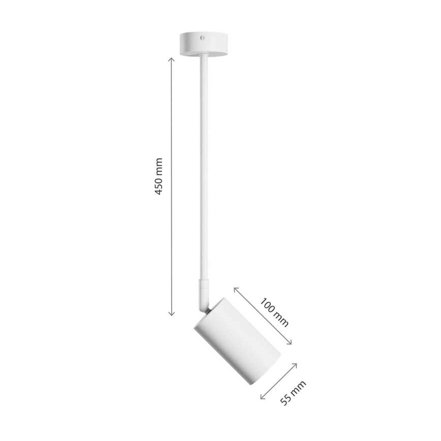 Lestenec na drogu VARIOSA 1xGU10/10W/230V bela