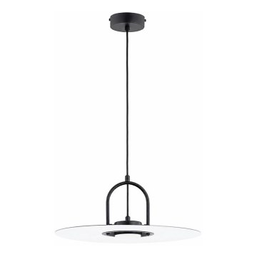Lestenec na jeklenem lanku HATTORI 1xGX53/15W/230V črn
