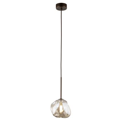 Lestenec na kabel LAVA 1xG9/8W/230V bronast/dimno bež