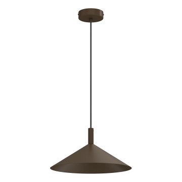 Lestenec na kablu ANEGA 1xGX53/15W/230V premer 30 cm rjav