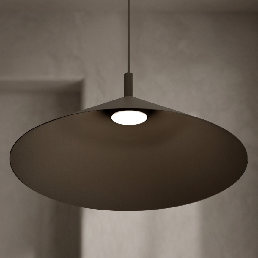 Lestenec na kablu ANEGA 1xGX53/15W/230V, premer 50 cm, rjava
