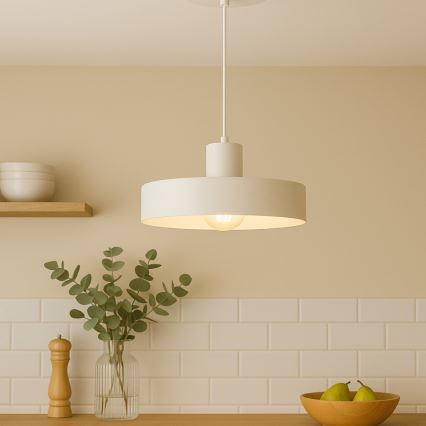 Lestenec na kablu ARCANE 1xE27/60W/230V, bel