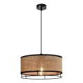 Lestenec na kablu ARDI 1xE27/40W/230V rjava/črna