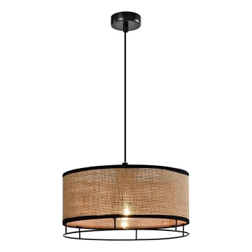 Lestenec na kablu ARDI 1xE27/40W/230V rjava/črna