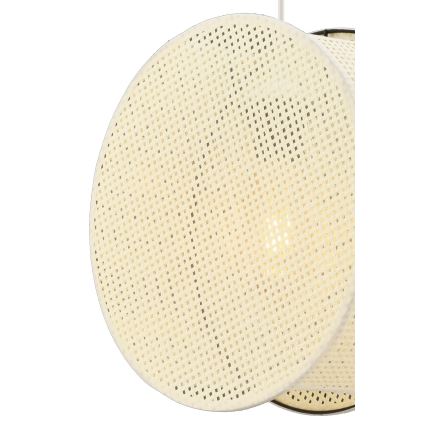 Lestenec na kablu BIG DRUM 1xE27/60W/230V krem