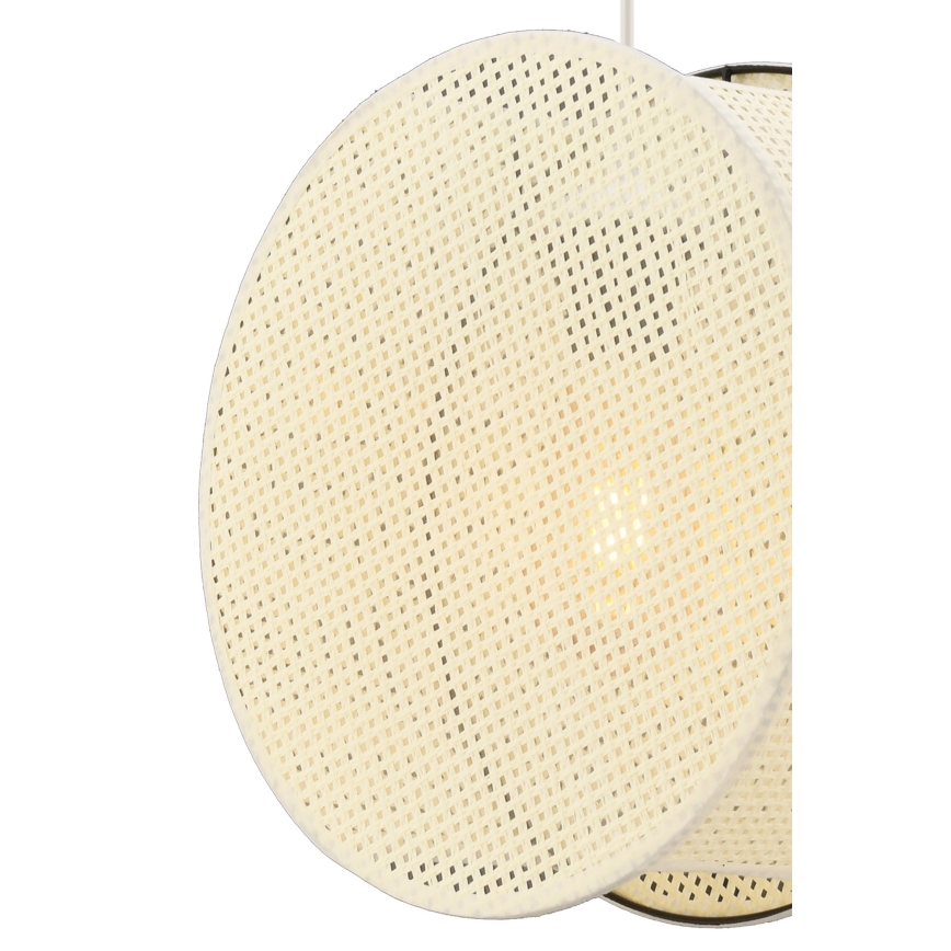 Lestenec na kablu BIG DRUM 1xE27/60W/230V krem