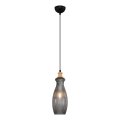Lestenec na kablu BOTTLE 1xE14/4W/230V dimljen