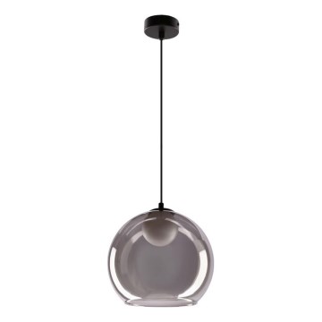 Lestenec na kablu BRIN 1xG9/15W/230V dimno črna