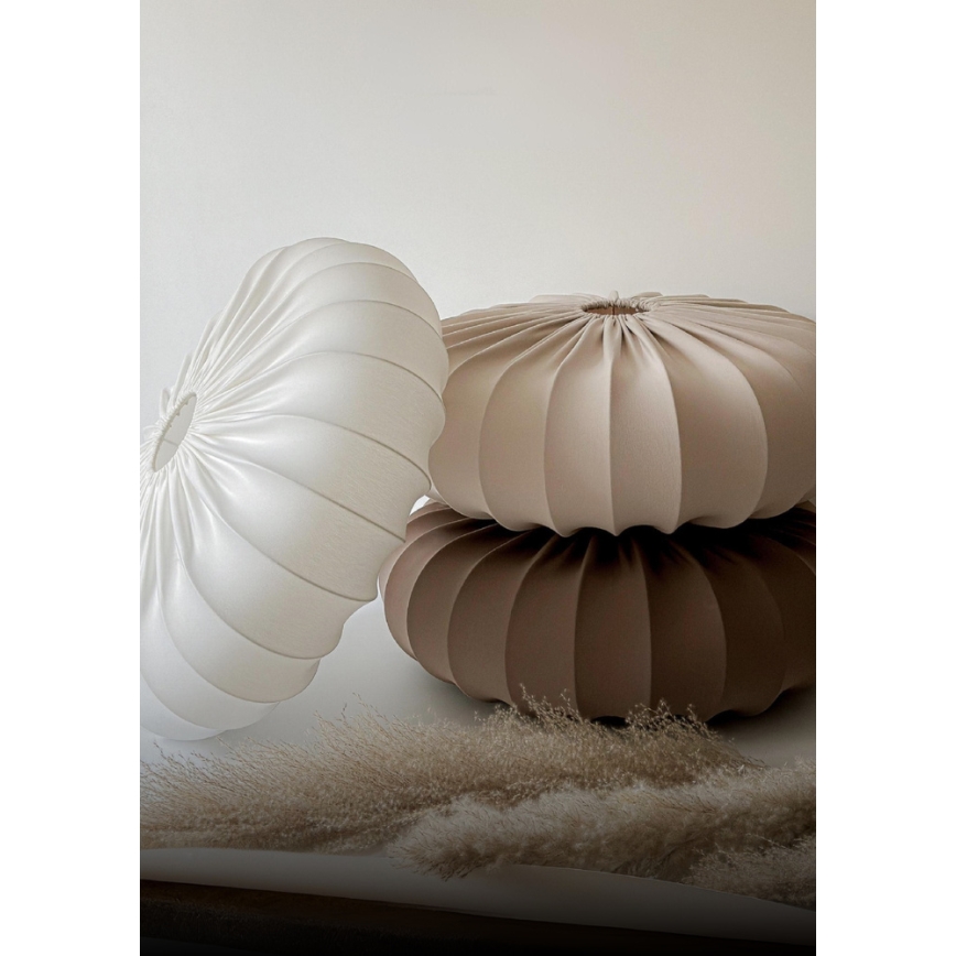 Lestenec na kablu CAFEE 1xE27/40W/230V, premer 52 cm, rjav