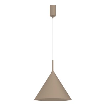 Lestenec na kablu CAPITAL 1xGX53/15W/230V, premer 32 cm, taupe