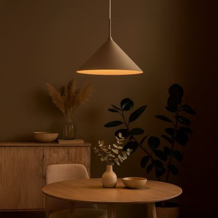 Lestenec na kablu CAPITAL 1xGX53/15W/230V premer 46 cm taupe