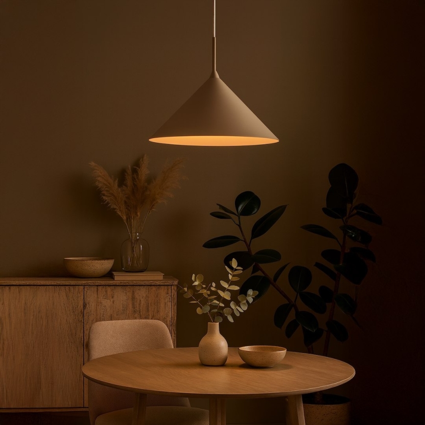 Lestenec na kablu CAPITAL 1xGX53/15W/230V premer 46 cm taupe