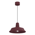 Lestenec na kablu CLASS 1xE27/15W/230V bordo