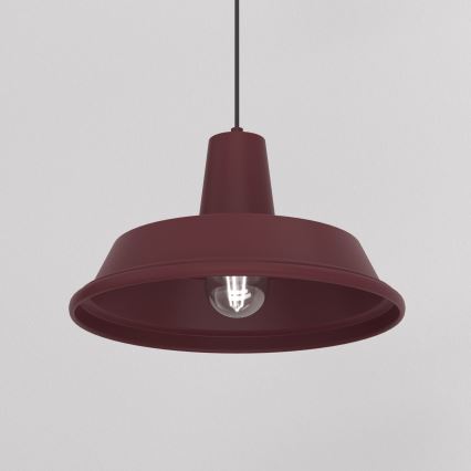 Lestenec na kablu CLASS 1xE27/15W/230V bordo