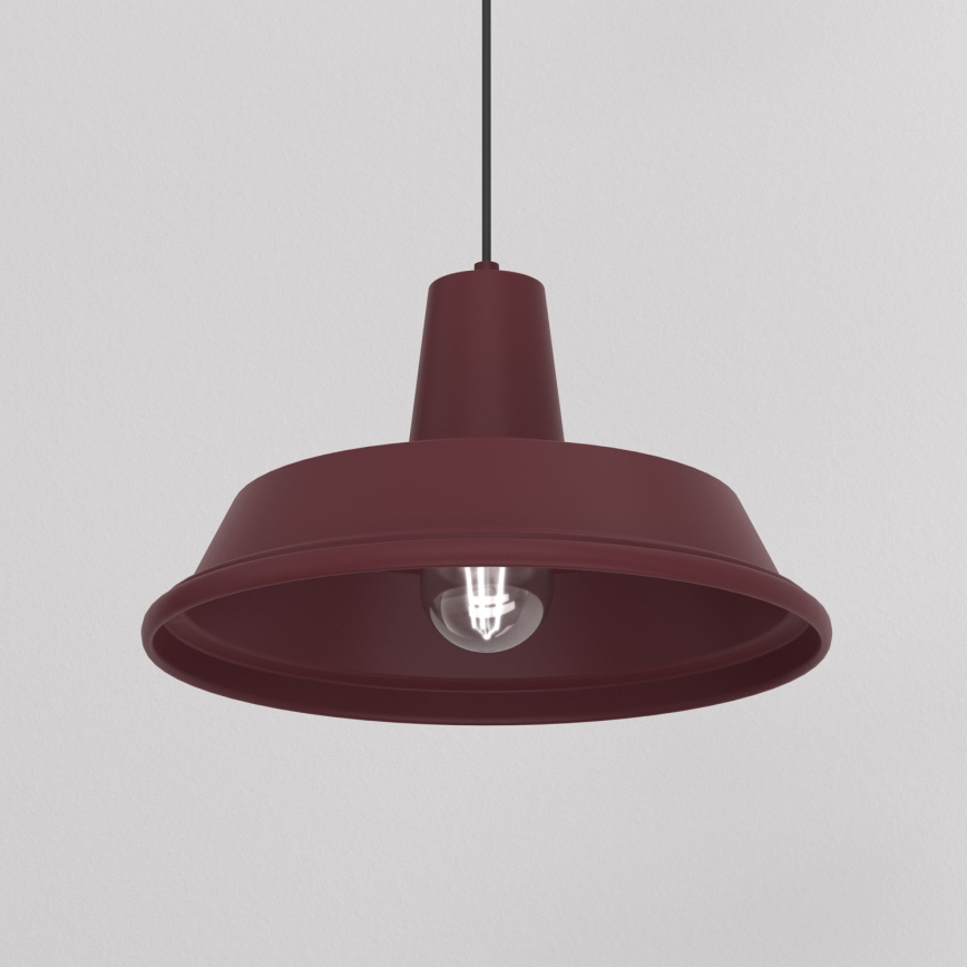 Lestenec na kablu CLASS 1xE27/15W/230V bordo