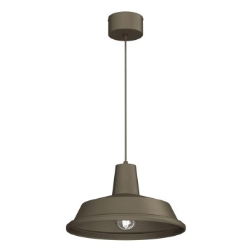 Lestenec na kablu CLASS 1xE27/15W/230V bronast