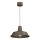 Lestenec na kablu CLASS 1xE27/15W/230V bronast
