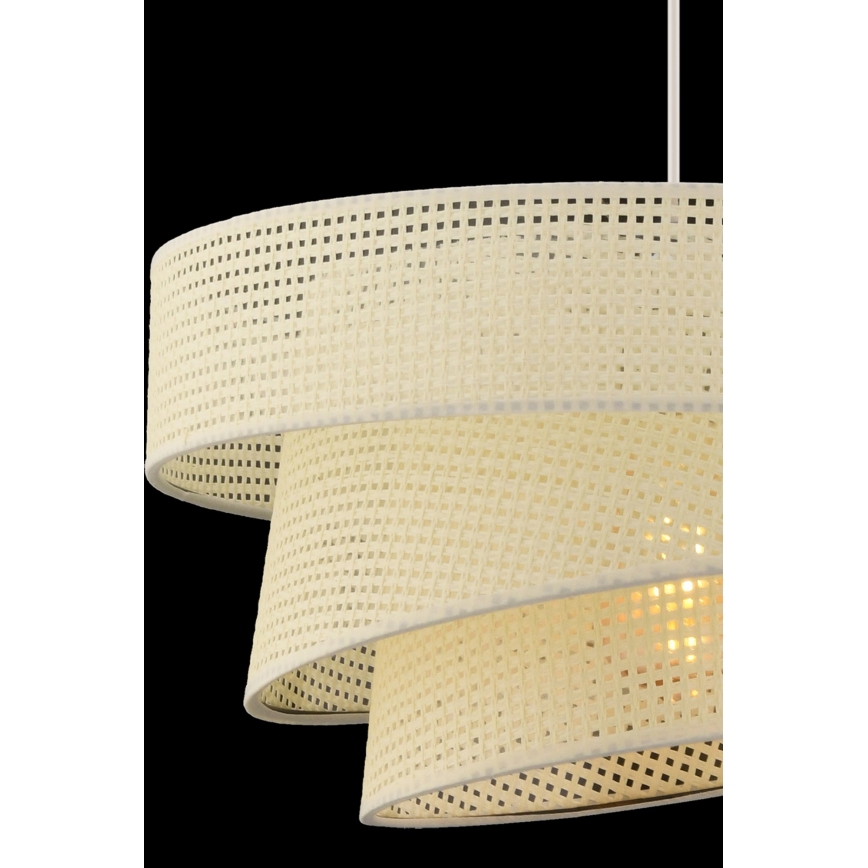 Lestenec na kablu COUPER 1xE27/60W/230V bela