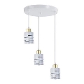 Lestenec na kablu ELEN 3xE27/35W/230V Ø 29 cm bela/zlata