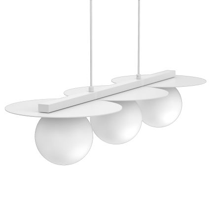 Lestenec na kablu FLAT 3xE27/15W/230V bel