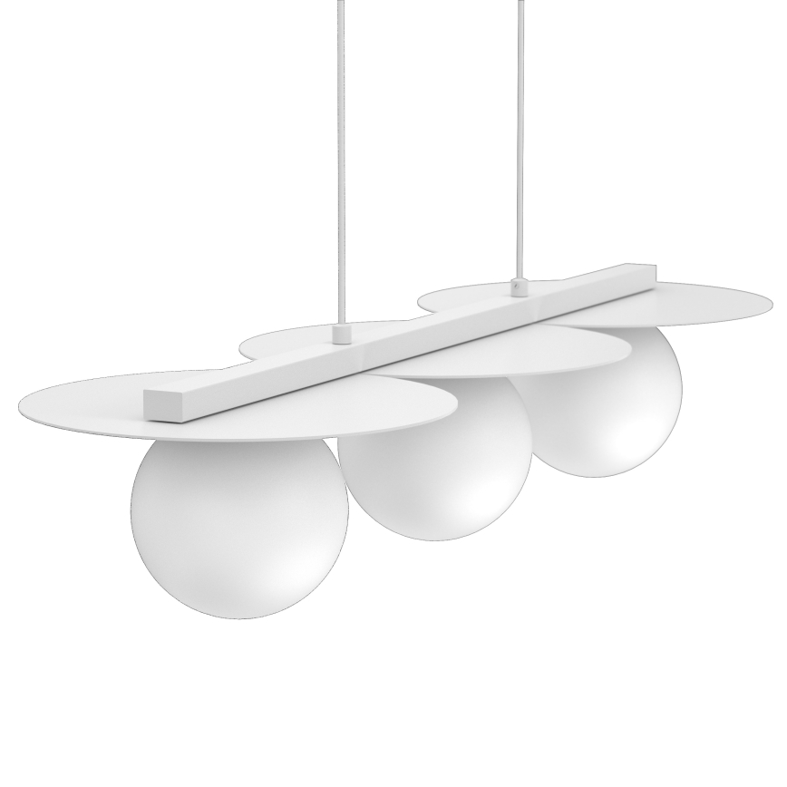 Lestenec na kablu FLAT 3xE27/15W/230V bel