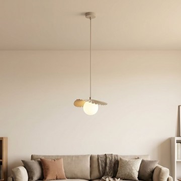 Lestenec na kablu FLORA 1xG9/8W/230V bež