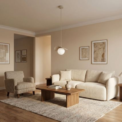 Lestenec na kablu FLORA 1xG9/8W/230V bež