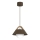 Lestenec na kablu FUNDA 1xE27/15W/230V rjav