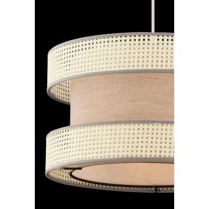 Lestenec na kablu HALO 1xE27/60W/230V bež/krem