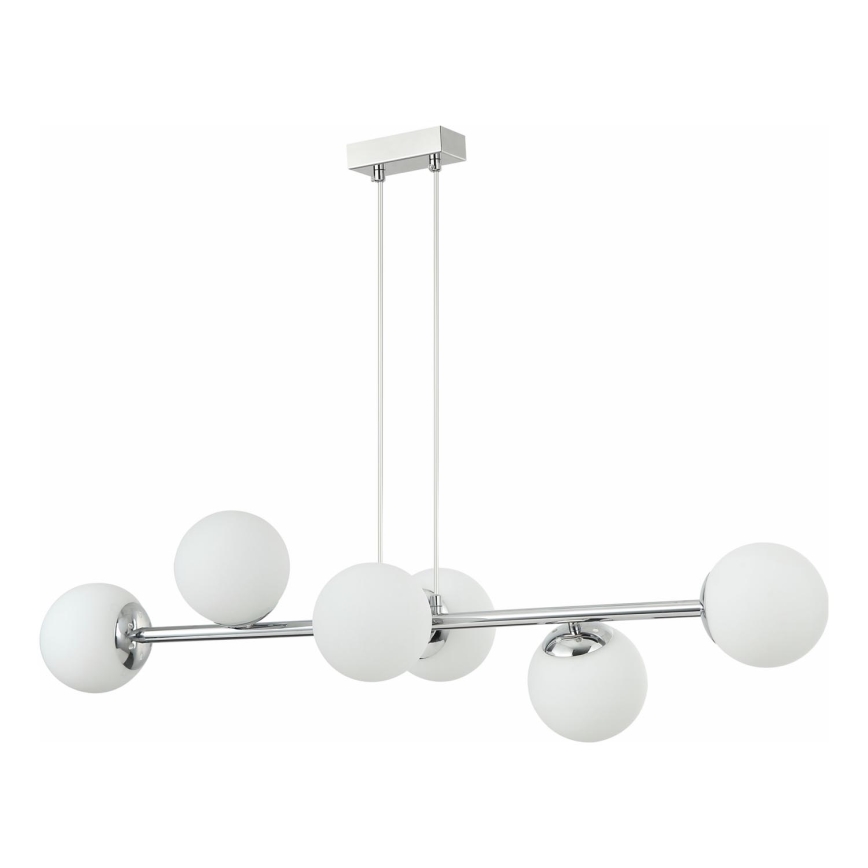 Lestenec na kablu MADDIE 5xE14/5W/230V sijajni krom