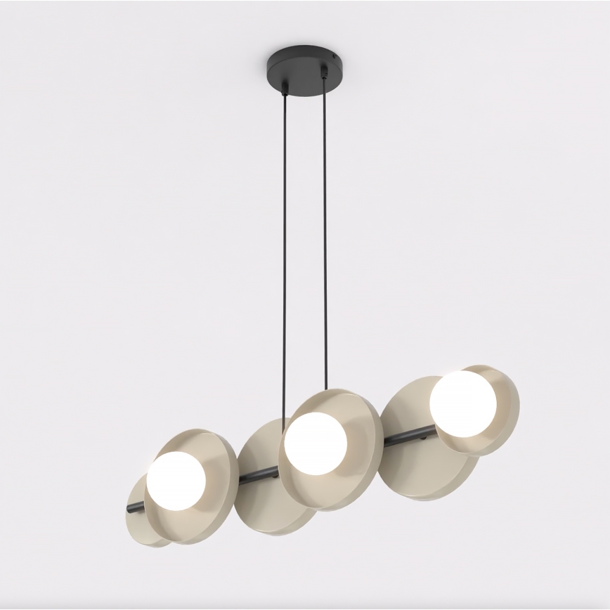 Lestenec na kablu MODEL 6xG9/8W/230V bež
