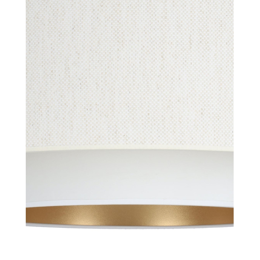 Lestenec na kablu NATIA 1xE27/60W/230V, premer 45 cm, bela