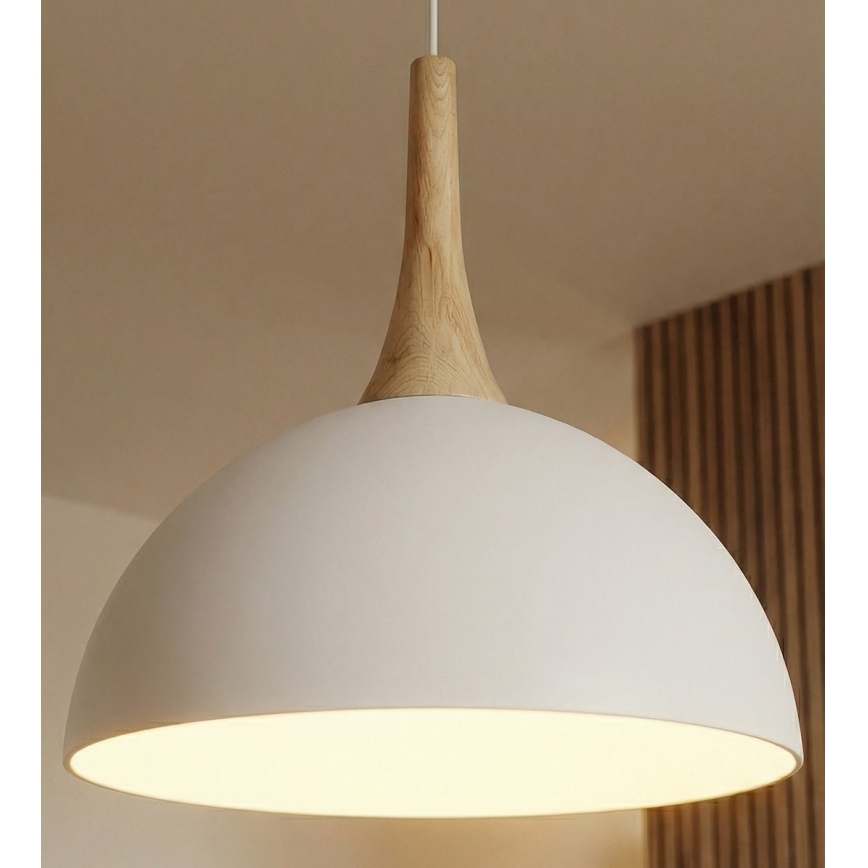 Lestenec na kablu NAUTICA 1xGX53/12W/230V bela