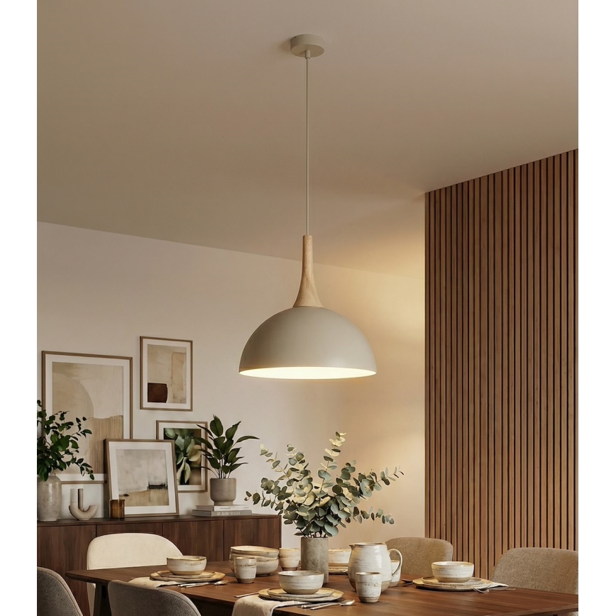 Lestenec na kablu NAUTICA 1xGX53/12W/230V bež