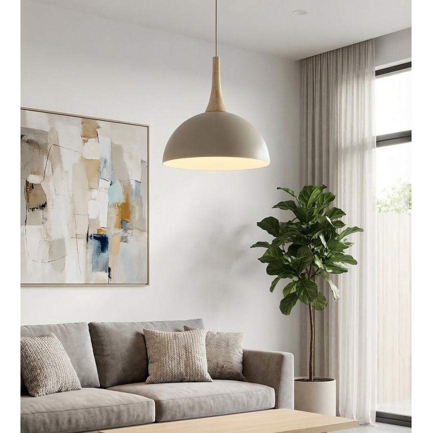 Lestenec na kablu NAUTICA 1xGX53/12W/230V bež
