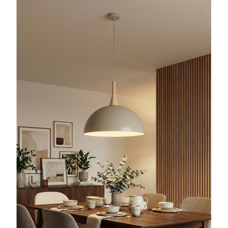 Lestenec na kablu NAUTICA 1xGX53/12W/230V bež