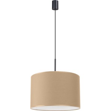 Lestenec na kablu NEVIA 1xE27/15W/230V premer 40 cm taupe