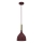 Lestenec na kablu NOAK 1xE27/15W/230V bordo