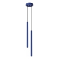 Lestenec na kablu PASTELO 2xG9/8W/230V modra