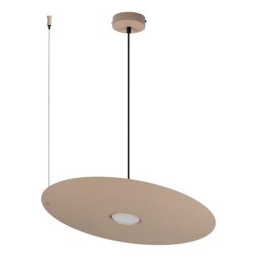 Lestenec na kablu PIATTO 1xGX53/15W/230V, premer 45 cm, bež