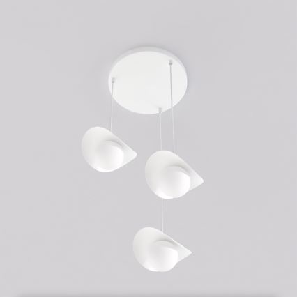 Lestenec na kablu RITUAL 3xG9/8W/230V bela